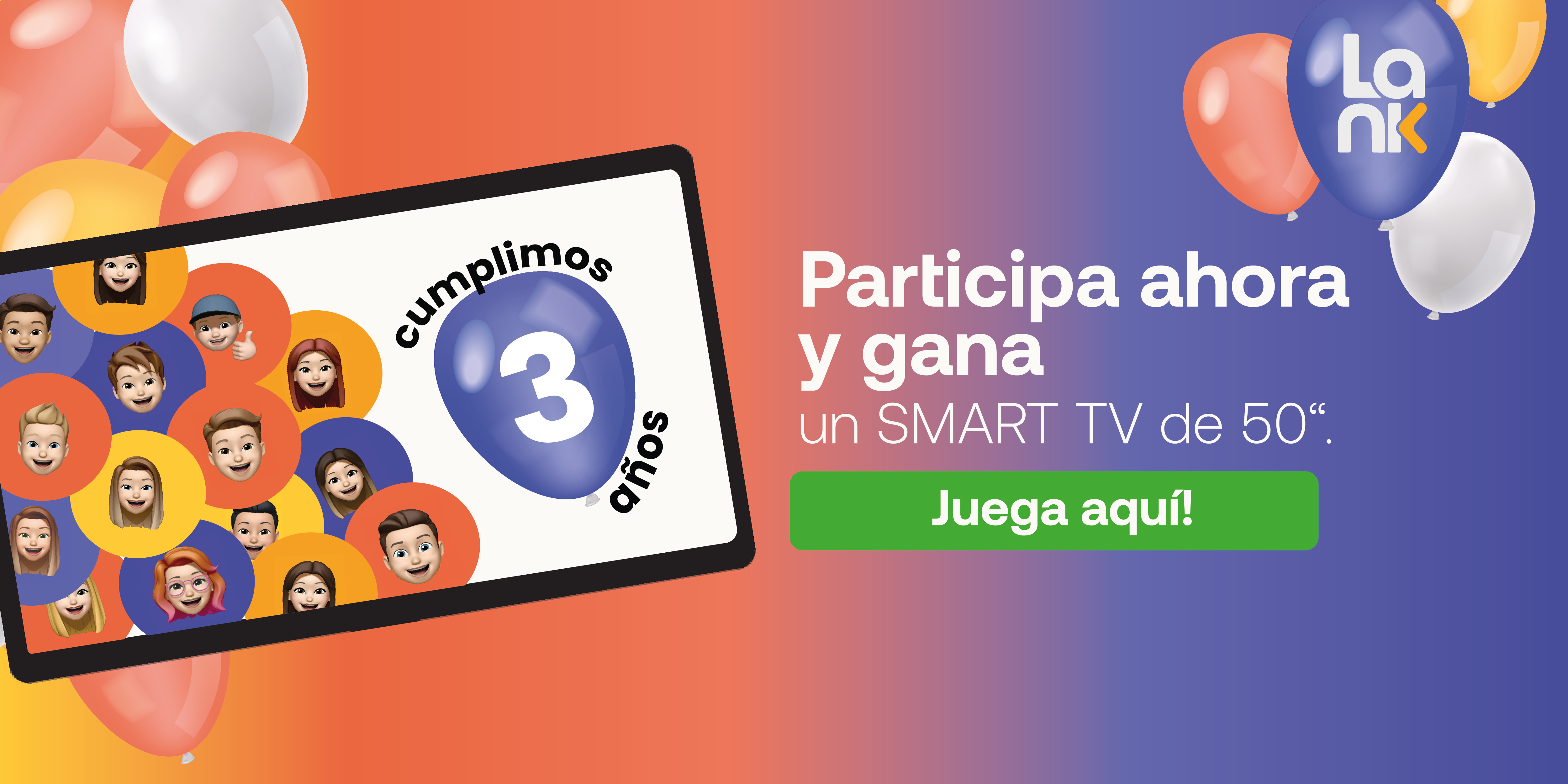 Lank celebra sus 3 años